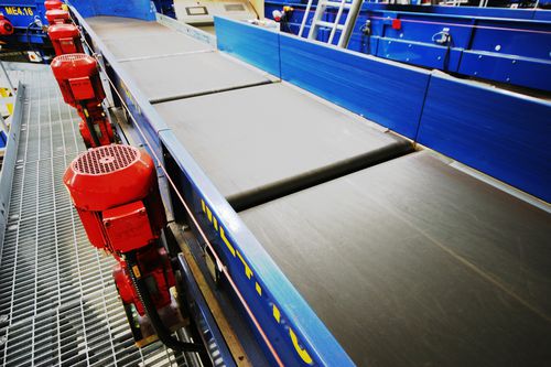 Esteira transportadora - Glidepath - de bagagens / para mercadorias / horizontal