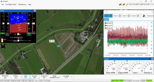 Software de planejamento - GCS Software - UAV Navigation - GPS / para drone