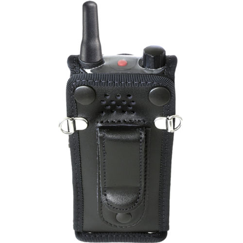 Porta-rádio em couro - 300-01915 - Sepura - para a indústria aeronáutica / para fiscal de pista / para cinto