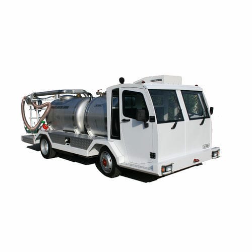 Caminhão de limpeza de toaletes autopropelido - AS DC series - Darmec Technologies S.r.l - para aeroporto / com medidor de vazão