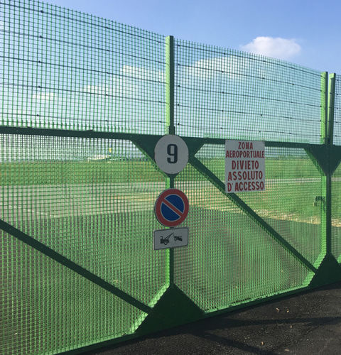 Portão para aeroporto - GATE  - FibreFENCE - de abrir / de pedestres / de fibra de vidro