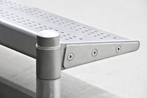 Banco para aeroporto - Transit  - Forms+Surfaces - metálico