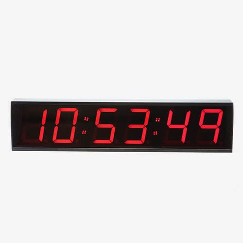 Relógio para aeroporto - M355 series - Time & Frequency Solutions - digital / de quartzo / com iluminação