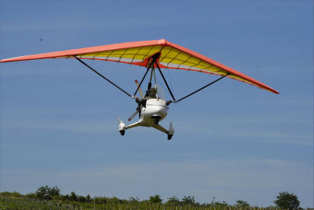 Velame para trike performance - C15 DD TOPLESS - Apollo Aircrafts - tandem