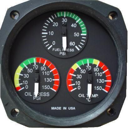 Indicador de temperatura - UMA Instruments - de pressão / eletrônico / de combustível