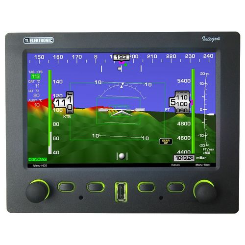 Display de voo - TL-6524 - TL elektronic Inc.