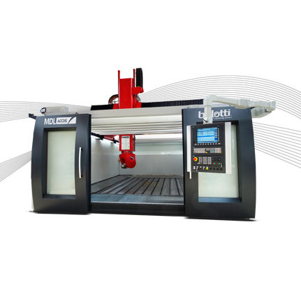 Fresadora CNC - MDL Series - BELOTTI SPA - horizontal / para aeronáutica / 5 ou mais eixos