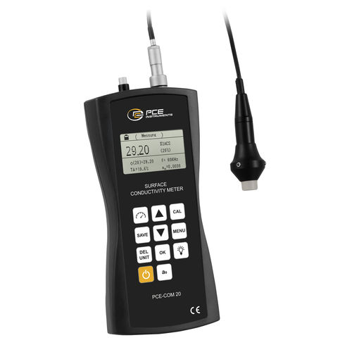 Testador por correntes de Focault - PCE-COM 20 | Conductivity Tester - PCE Deutschland GmbH - para aviônica / de materiais / de bateria