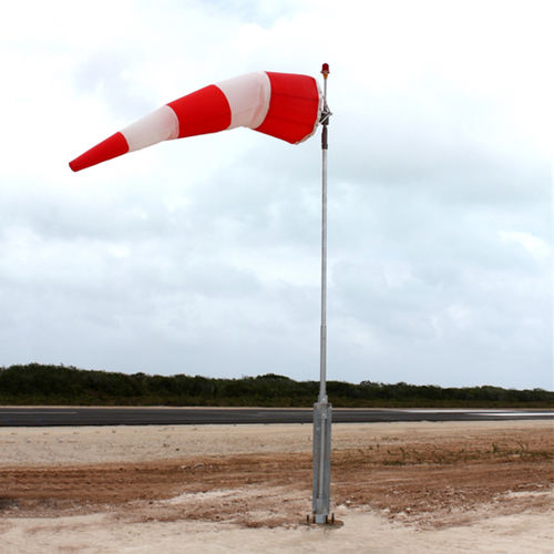 Biruta para aeroporto - i - ARC Aviation Renewables Corp. - para heliporto / com mastro / com iluminação interna