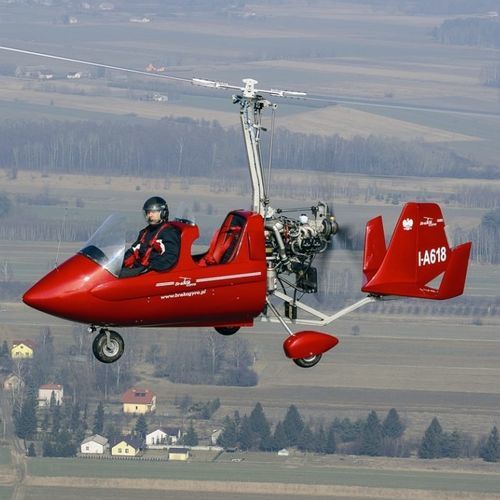 Girocóptero de 2 lugares - GT - carpenterie pagotto srl - com motor de 4 tempos / tandem / com cabine aberta