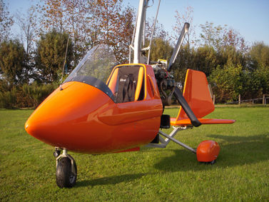 Girocóptero monolugar - SPRINT - carpenterie pagotto srl - com motor de 4 tempos / tandem / com cabine aberta