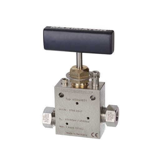 Válvula para combustível - 65V series - Maximator GmbH - de bloqueio / para aeronave / de alívio