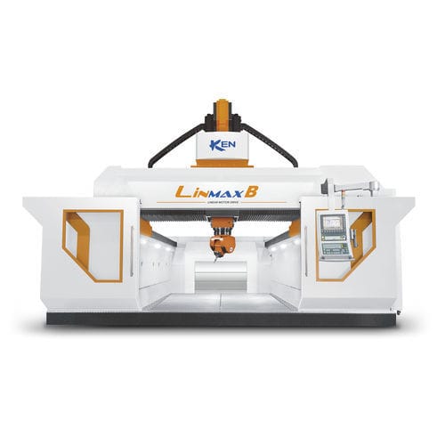 Centro de usinagem de 5 eixos - Linmax B series  - KEN ICHI MACHINE CO., LTD - vertical / para a indústria aeroespacial / CNC