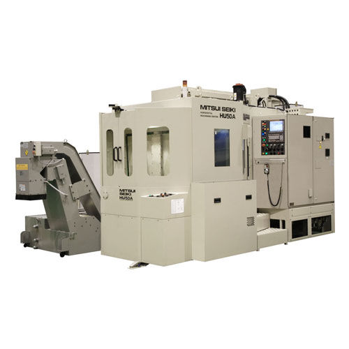 Centro de usinagem de 3 eixos - HU50A - MITSUI SEIKI KOGYO CO., LTD - de 4 eixos / horizontal / para a indústria aeroespacial