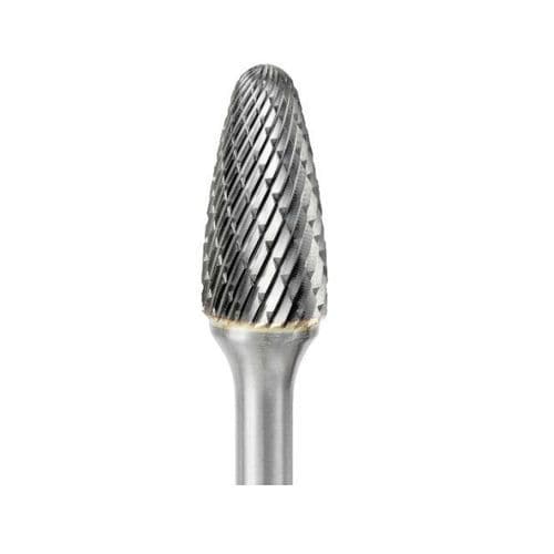 Fresa cônica - Double Cut - ATA TOOLS LTD - em carboneto de tungsténio / para aço / lima