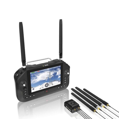Estação de controle de solo para drone - UniRC 7 - Gryphon Dynamics - com mouse de pilotagem