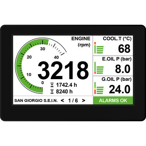 Sistema de controle do motor digital - UNS10191 - San Giorgio S.E.I.N. s.r.l. - para 1 motor / para avião