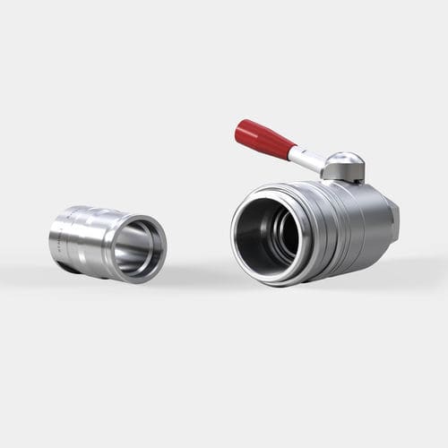 Conexão rápida - RVS - STÄUBLI Connectors - reta / tipo T / para ar comprimido