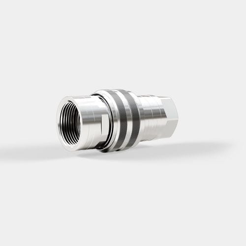 Conexão rápida - CGB series - STÄUBLI Connectors - reta / para água / em latão niquelado