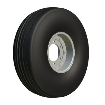 Pneu para avião leve - WT-70062 - Stomil-Poznan - para trem principal / 40" / 10,2"