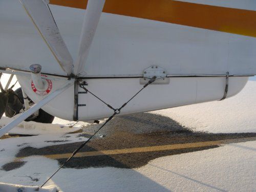 Cesto para bagagens - LTC18 - Airglas - para tanque de combustível auxiliar / para avião leve