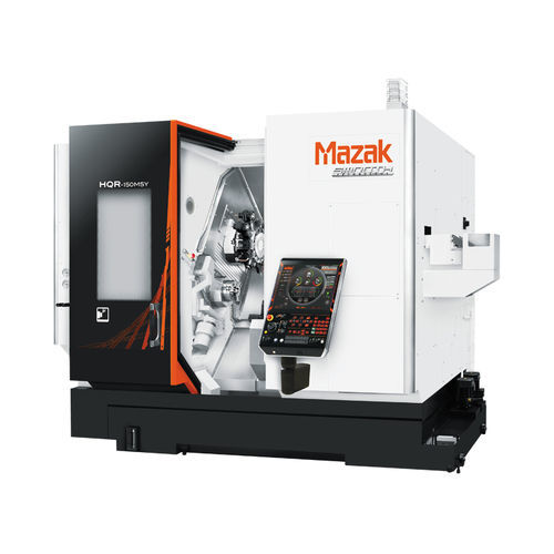 Máquina de torneamento horizontal - HQR-150MSY - MAZAK - CNC / de 4 eixos / de dois fusos