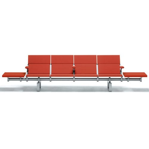 Longarina para aeroporto - MASTER SOFT - IMAT - de vários lugares / em poliuretano / em aço