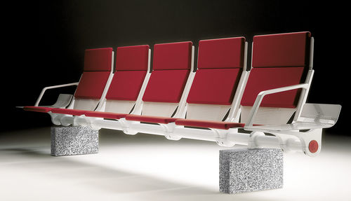 Longarina para aeroporto - SARDI RELAX - IMAT - de vários lugares / com braços
