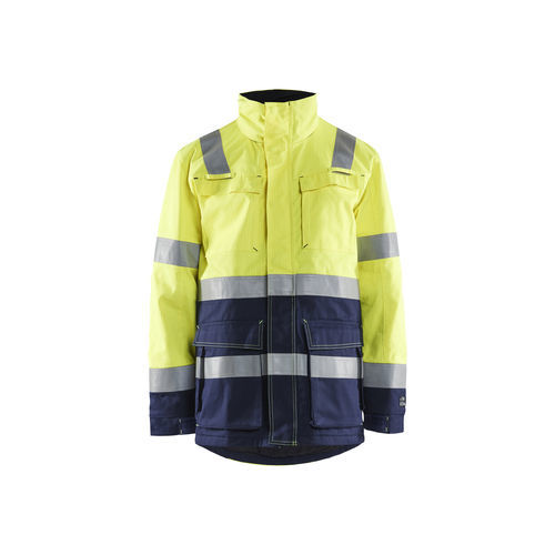 Calça de trabalho - 446715143389 - Blaklader Workwear - para agente de bagagem e rampa / de alta visibilidade / impermeável