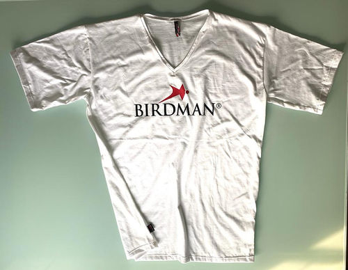 Camiseta de trabalho - LOGO white - BIRDMAN® International Ltd. - para apoio no solo / para agente de bagagem e rampa / de alta visibilidade