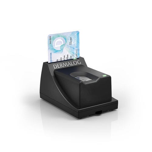 Leitor de impressões digitais óptico - ZF1+ - DERMALOG Identification Systems - de cartões / biométrico / USB