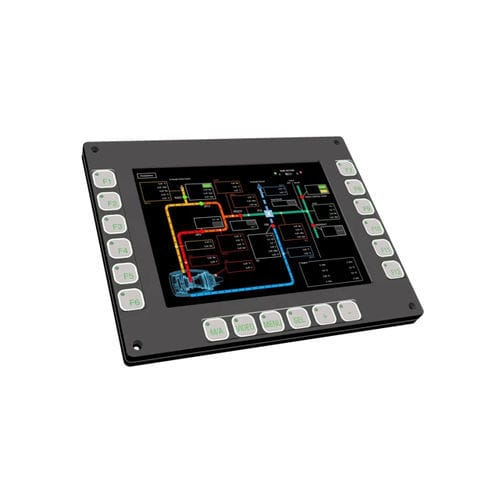 Display de voo para avião - NexView - HENSOLDT - robusto