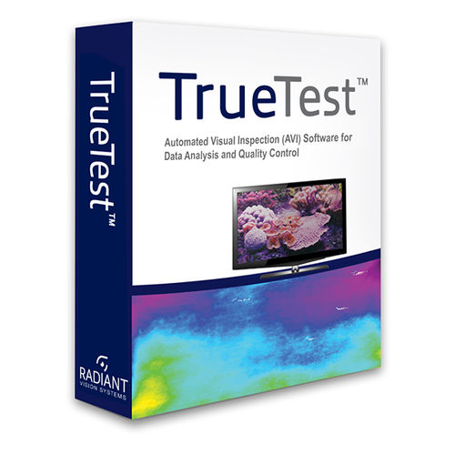 Software de emissão óptica por centelhamento - TrueTest™ - RADIANT VISION SYSTEMS - de gestão de dados / de qualidade / de teste