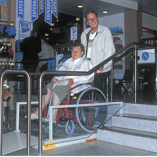 Plataforma elevatória para pessoas com mobilidade reduzida - ME - Dynalserg - tipo tesoura / para aeroporto