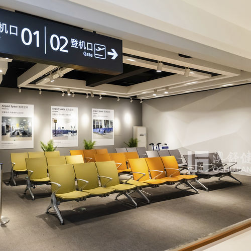 Longarina para aeroporto - SJ9501 - Guangdong Oshujian Furniture Manufacturing Co., Lt - de 3 lugares / de 4 lugares / de 5 lugares