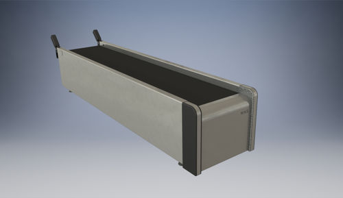 Esteira transportadora - 0063-N-000-000 - Material Handling Systems srl - de rolos / de correias articuladas / de bagagens