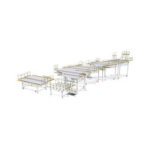 Andaime aeronáutico para as asas - 2-2-1 - Shanghai Ifly GSE Co.,Ltd. - para avião / para o nariz da aeronave / para a cauda da aeronave
