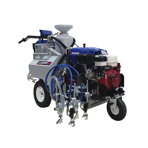 Máquina de demarcação autopropelida - PROSTRIPE 400 SP DC AUTO - VEZOS - para tinta / para pista
