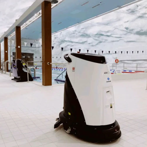 Máquina de limpeza para pista de aeroporto - Scrubber 50 series  - Shanghai Gaussian Automation Technology Development Co., Ltd. - robótica / para limpeza de superfícies / elétrica