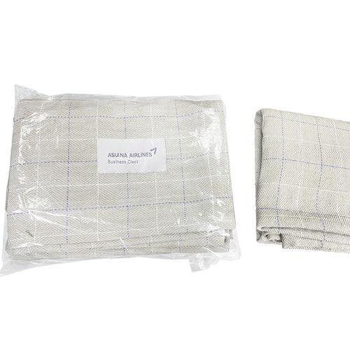 Manta para cabine de avião - Asiana airlines - Shantou Luoyi Trading Co., LTD