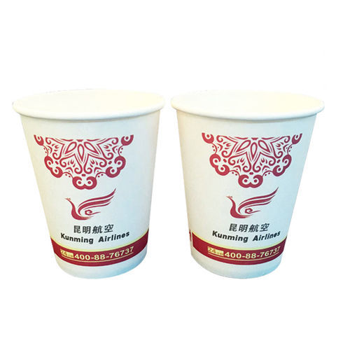Copo descartável para cabine de avião - Shantou Luoyi Trading Co., LTD - em papel / em PLA / descartável