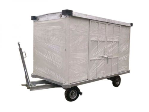Carrinho de bagagem para aeroporto - FBC - 2000 - 03 - Fenixplus - de 4 rodas / com encerado / fechado