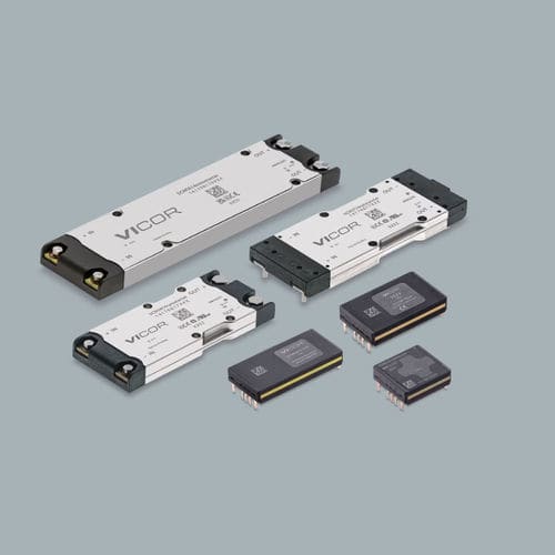 Conversor CC-CC regulado - DCM™ series - Vicor Corporation - não ajustável / de potência / modular