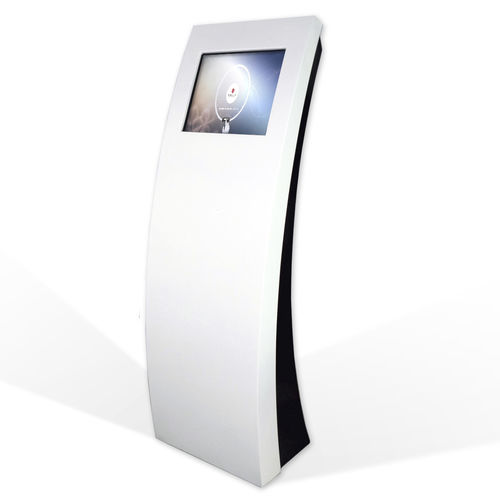 Totem interativo de informação - InnoKiosk - DYMENSION - para aeroporto / com touch screen