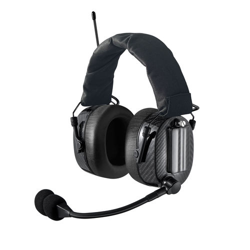 Capacete de aviação para tripulante - UW6000 - Inbertec - para apoio no solo / com redução de ruído / leve