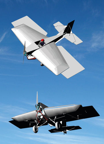 Avião de lazer - FUN-FLY AS993 EXTREME - S.M.A srl - monomotor / com motor de 2 tempos / monolugar