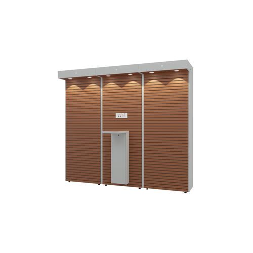 Cabine de fumadores para aeroporto - SMOKE SOLUTION 3SR65 - Longhi Air - para ambiente interno / de instalação livre / conceção modular