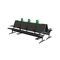 ponto de recarga de dispositivos m&oacute;veis para aeroportoLINCOLN FREESTANDING SEATBACKParabit Systems