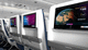 tela para cabine de avião para sistema de entretenimento a bordo / com tela sensível ao toque / HD